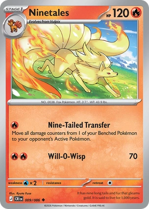 Ninetales 009/086 Chaos Rising