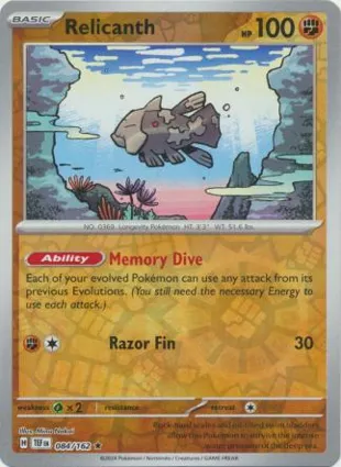 Relicanth 084/162 Temporal Forces