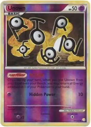 Unown 54/123 HeartGold & SoulSilver