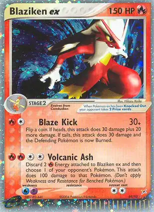 Blaziken ex 89/95 EX Team Magma vs Team Aqua