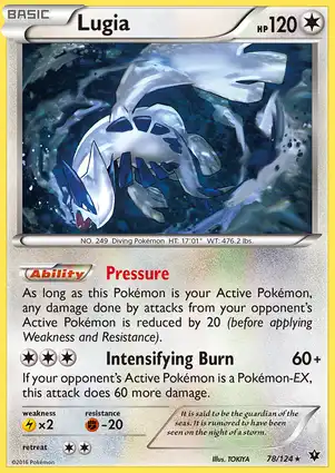 Lugia 78/124 Fates Collide