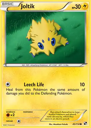Joltik 45/114 Black & White