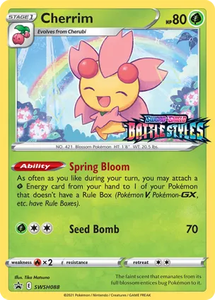 Cherrim SWSH088 Sword & Shield Promos