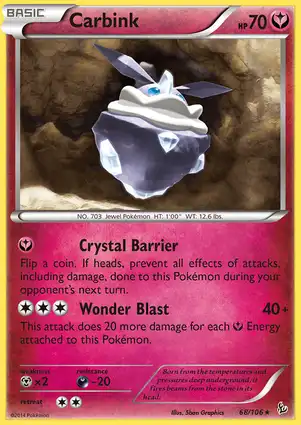 Carbink 68/106 Flashfire