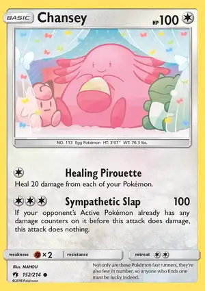 Chansey 152/214 Lost Thunder