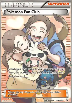 Pokémon Fan Club 106/106 Flashfire