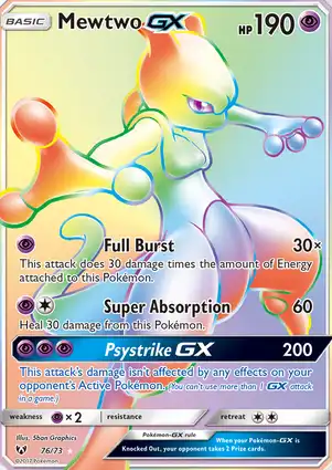 Mewtwo-GX 76/73 Shining Legends