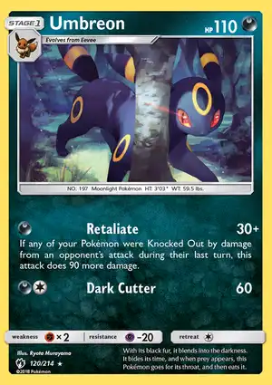 Umbreon 120/214 Lost Thunder
