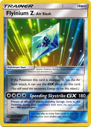 Flyinium Z: Air Slash 195/236 Unified Minds