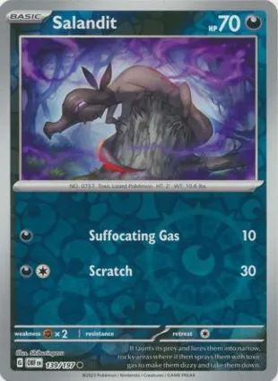 Salandit 139/197 Obsidian Flames