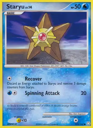 Staryu 122/146 Legends Awakened