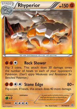 Rhyperior 76/160 Primal Clash