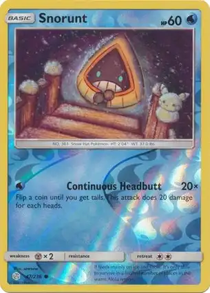 Snorunt 47/236 Cosmic Eclipse