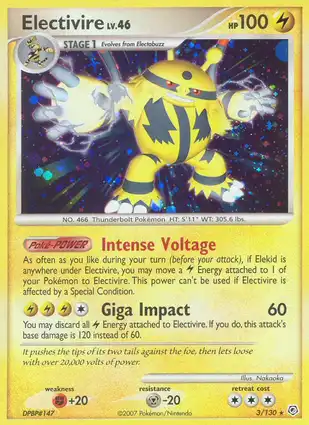 Electivire 3/130 Diamond & Pearl