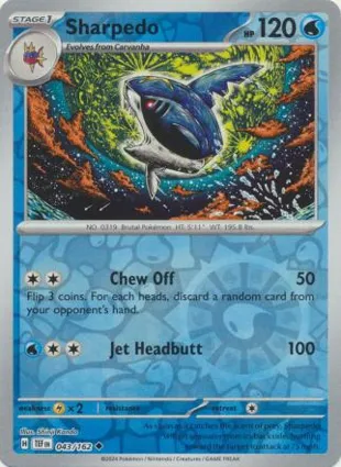 Sharpedo 043/162 Temporal Forces