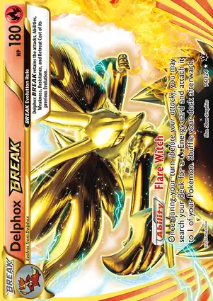 Delphox BREAK 14/124 Fates Collide