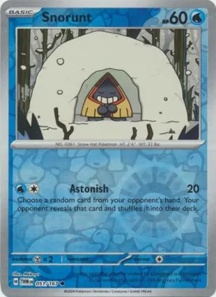 Snorunt 051/167 Twilight Masquerade