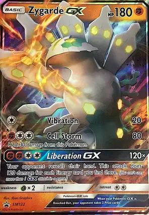 Zygarde GX SM122 Sun & Moon Promos