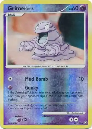 Grimer 88/132 Secret Wonders