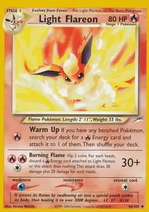 Light Flareon 46/105 Neo Destiny