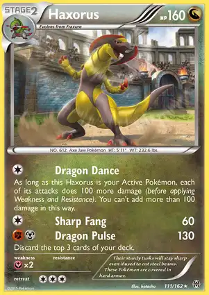 Haxorus 111/162 BREAKthrough