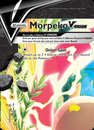 Morpeko V-UNION SWSH215 Sword & Shield Promos