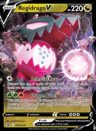 Regidrago V SWSH281 Sword & Shield Promos