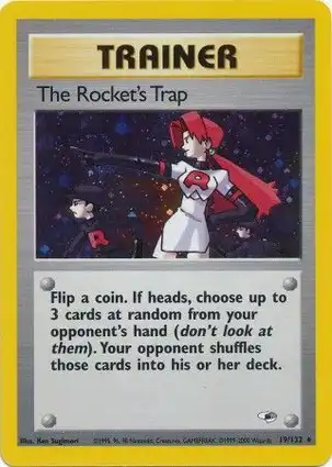 The Rocket's Trap 19/132 Gym Heroes