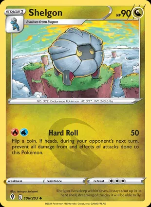 Shelgon 108/203 Evolving Skies