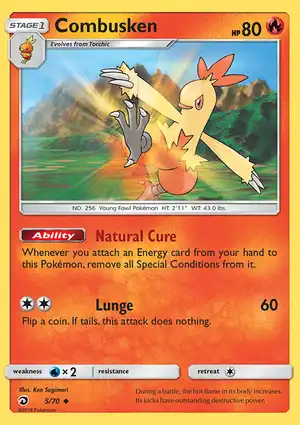 Combusken 5/70 Dragon Majesty