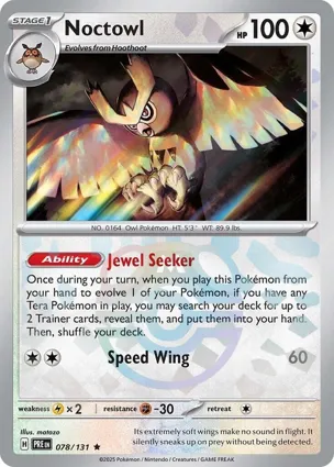 Noctowl 078/131 Prismatic Evolutions