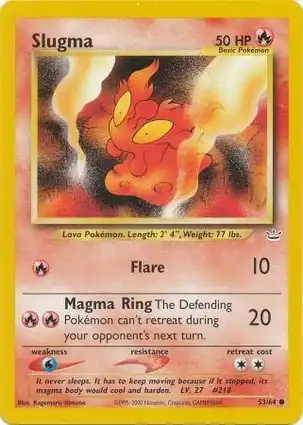 Slugma 53/64 Neo Revelation