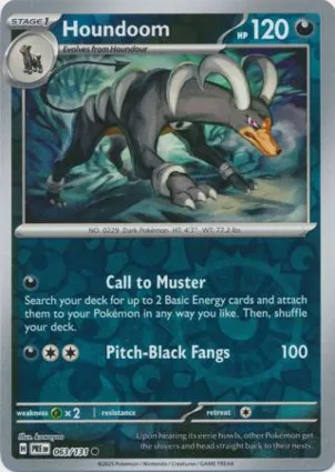 Houndoom 063/131 Prismatic Evolutions