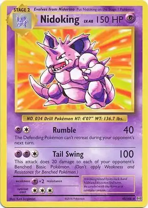 Nidoking 45/108 Evolutions
