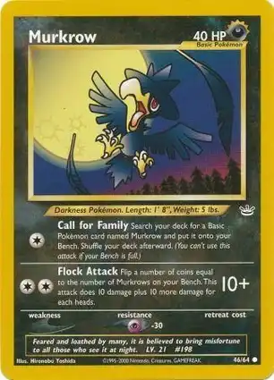 Murkrow 46/64 Neo Revelation