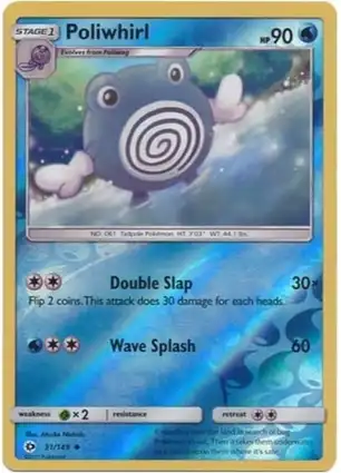 Poliwhirl 31/149 Sun & Moon