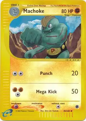 Machoke 85/165 Expedition Base Set