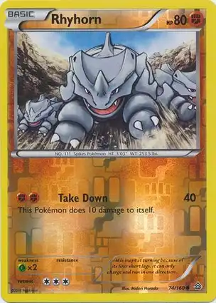 Rhyhorn 74/160 Primal Clash