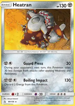Heatran 88/156 Ultra Prism