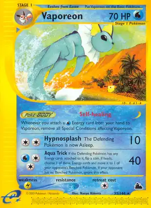 Vaporeon 33/144 Skyridge