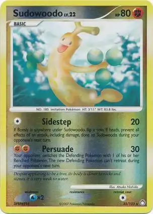 Sudowoodo 35/123 Mysterious Treasures