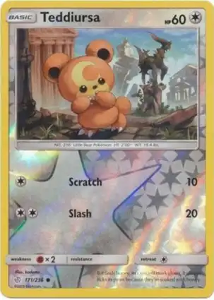 Teddiursa 171/236 Cosmic Eclipse