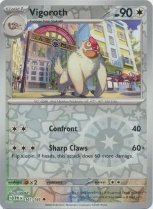 Vigoroth 161/193 Paldea Evolved
