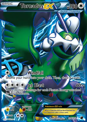 Tornadus-EX 114/116 Plasma Freeze