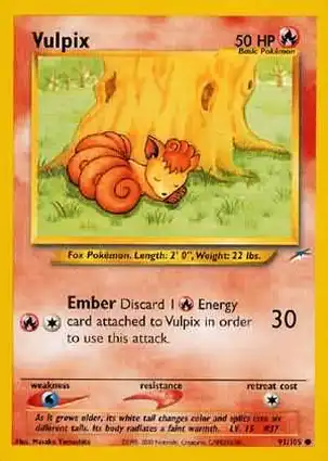 Vulpix 91/105 Neo Destiny