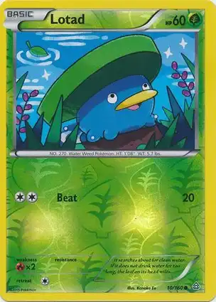 Lotad 10/160 Primal Clash