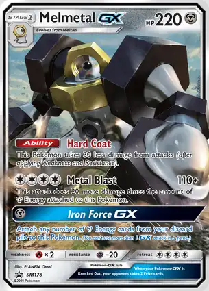 Melmetal GX SM178 Sun & Moon Promos