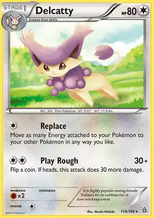 Delcatty 114/160 Primal Clash