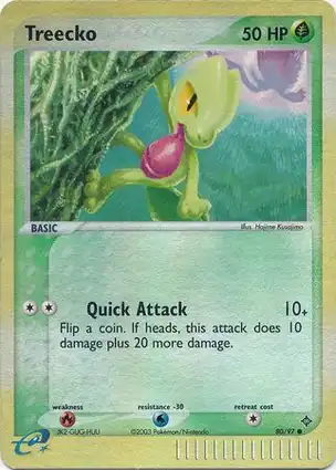 Treecko 80/97 EX Dragon