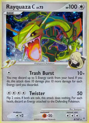 Rayquaza C 8/147 Supreme Victors